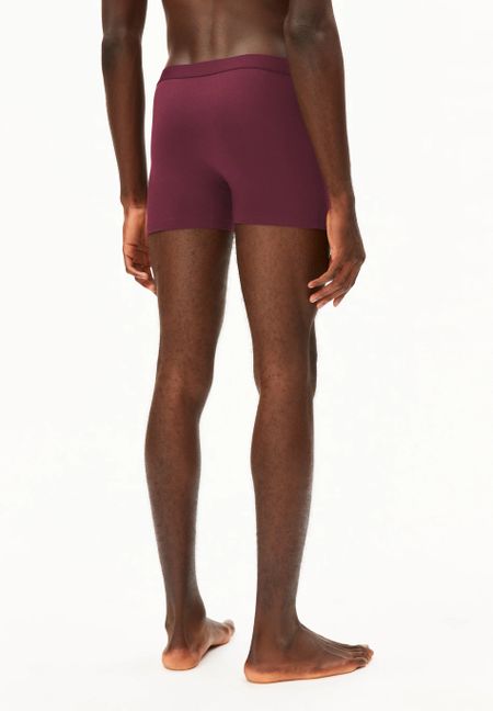 Boxer en modal | bordeaux "ricaard - cranberry juice" - Armedangels