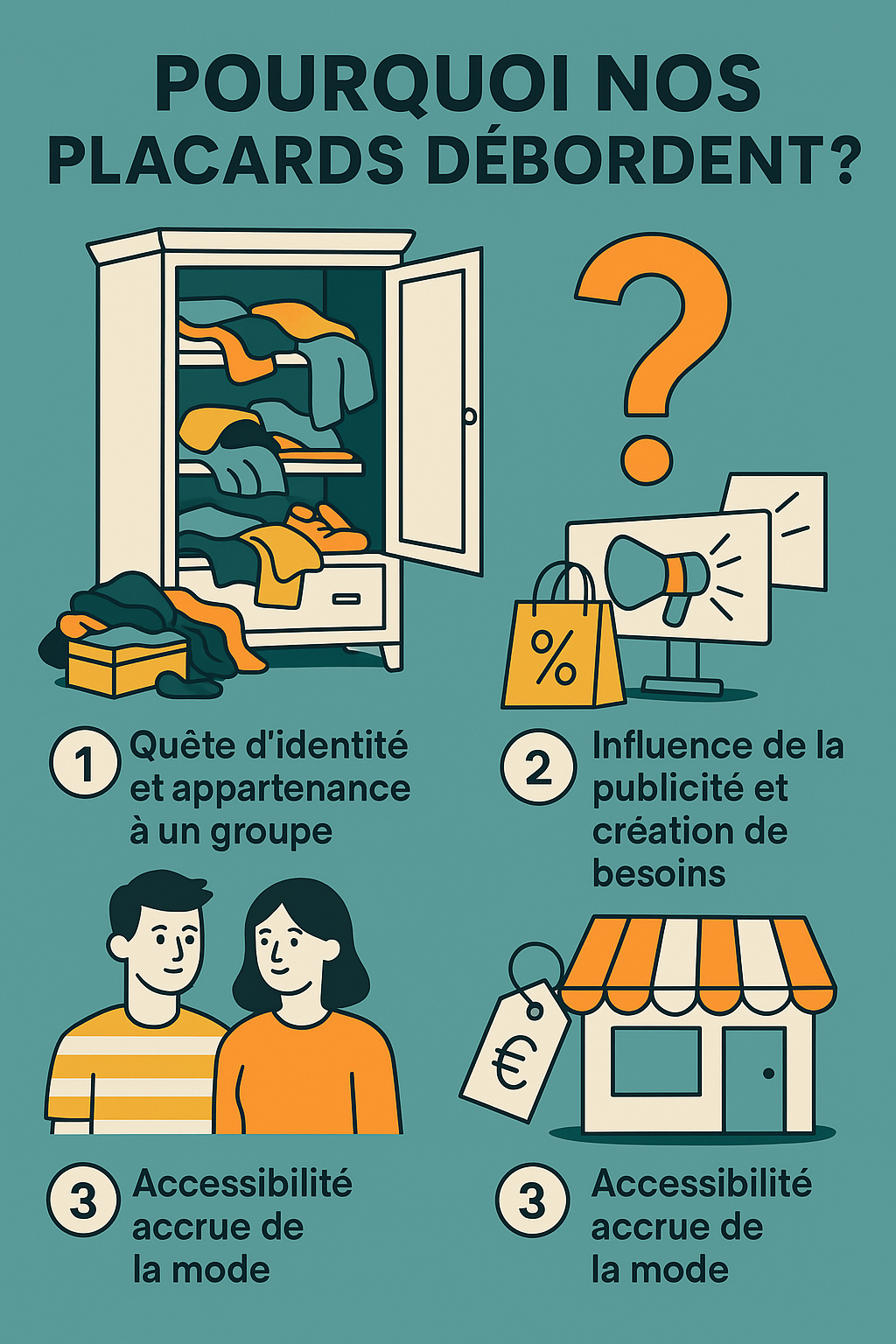 L'édito de Marie : Pourquoi nos placards débordent