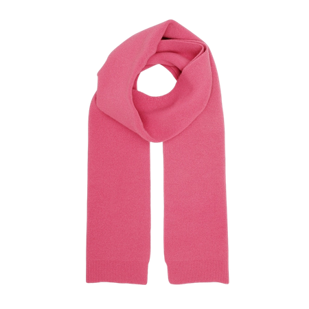 Écharpe en laine mérinos recyclée | rose "bubblegum pink" - Colorful Standard