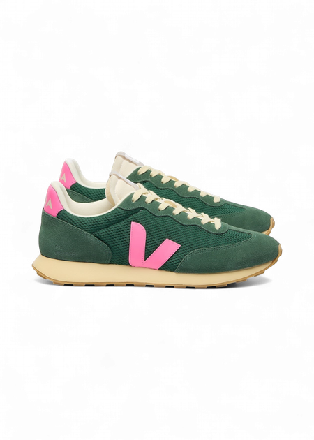 Baskets en mesh recyclé | vert "rio branco ii - poker sari" - Veja