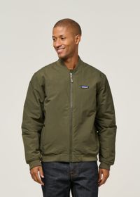 Blouson en matière recyclée | vert "isthmus deck jkt - bsng"