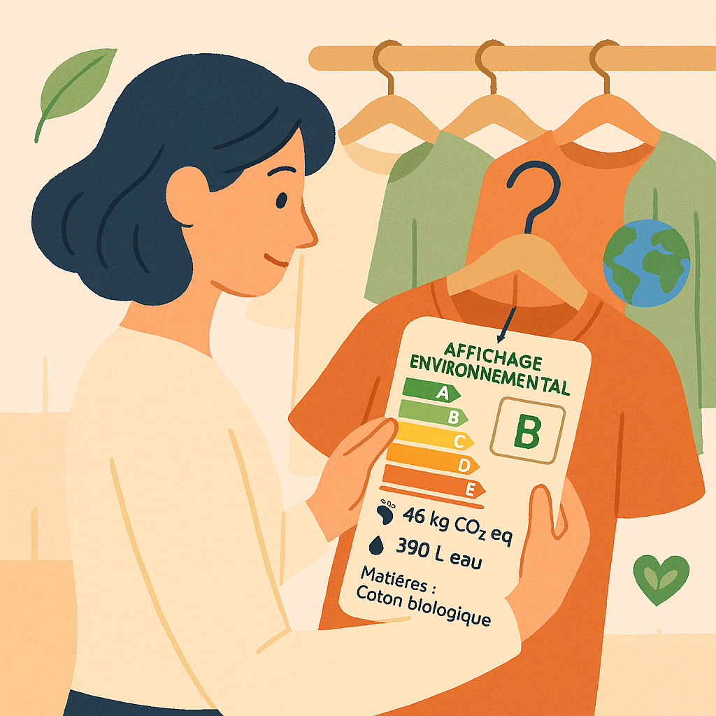 L'édito de Marie : l' affichage environnemental