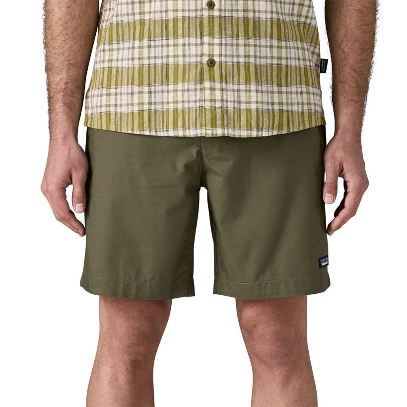 Short en coton bio et chanvre | vert "all-wear hemp shorts - 8 in. - basin green" - Patagonia