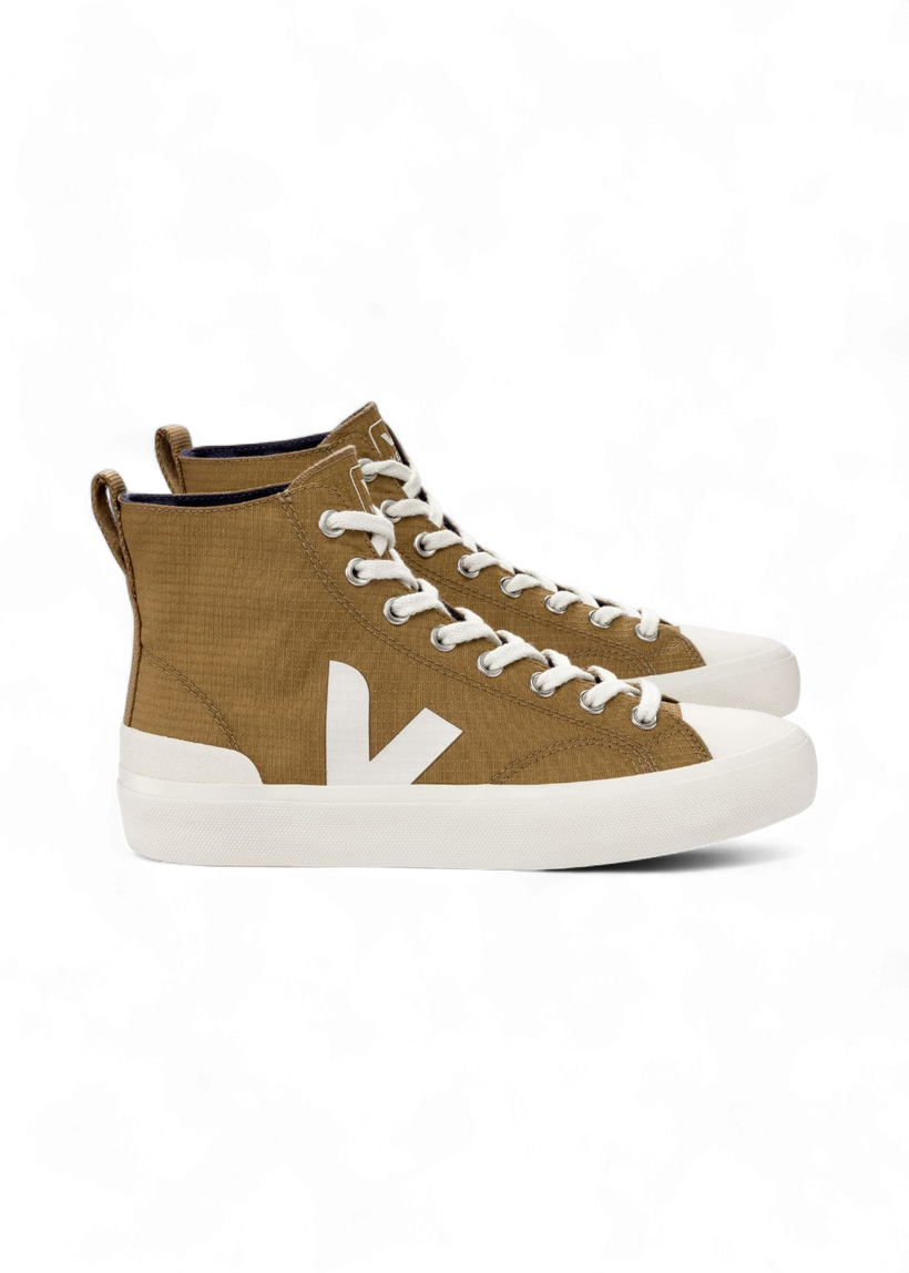 Baskets en polyester recyclé | marron "wata ii ripstop tent pierre" - Veja