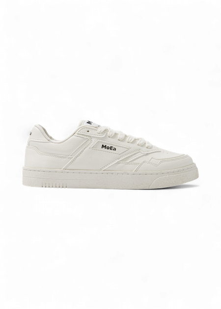 Baskets vegan | blanc "gen9 - corn pure white grained" - Moea