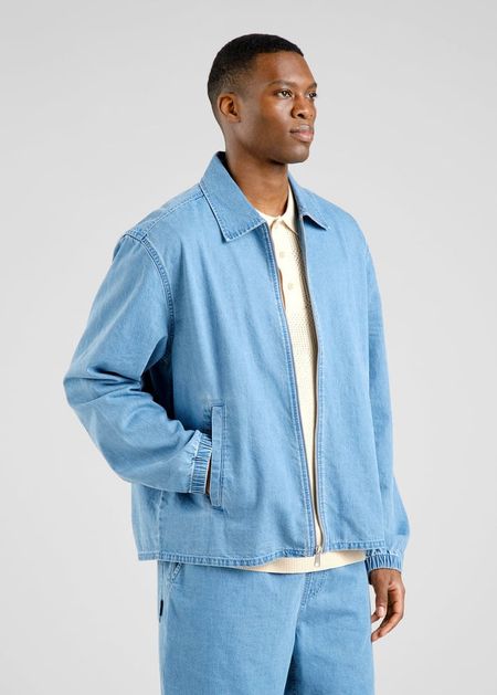 Veste denim léger en coton bio | bleu clair "jacket torhamn denim light blue" - Dedicated