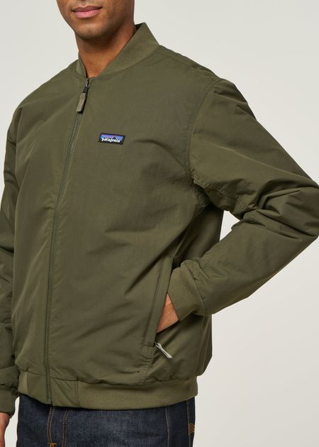 Blouson en matière recyclée | vert "isthmus deck jkt - bsng" - Patagonia