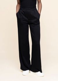 Pantalon ample en ecovero | noir "jonvaalie black"