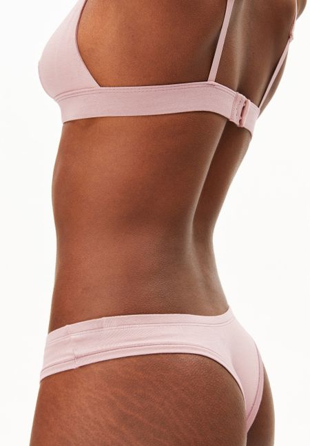 Soutien-gorge triangle en modal | rose "osilaa - grey blush" - Armedangels