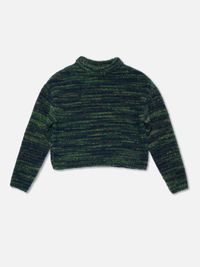 Pull en laine certifiée | vert "nanna boucle sweater - multi"