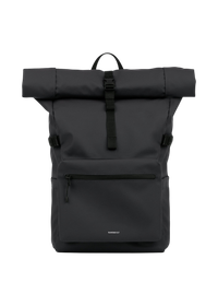 Sac à dos 34l en matière recyclée | noir "stream rolltop backpack l - black"