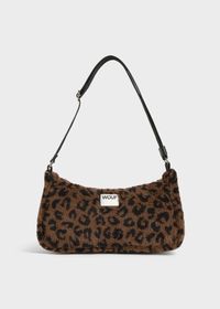 Sac d'épaule matières recyclées | marron "simona shoulder bag - simona"