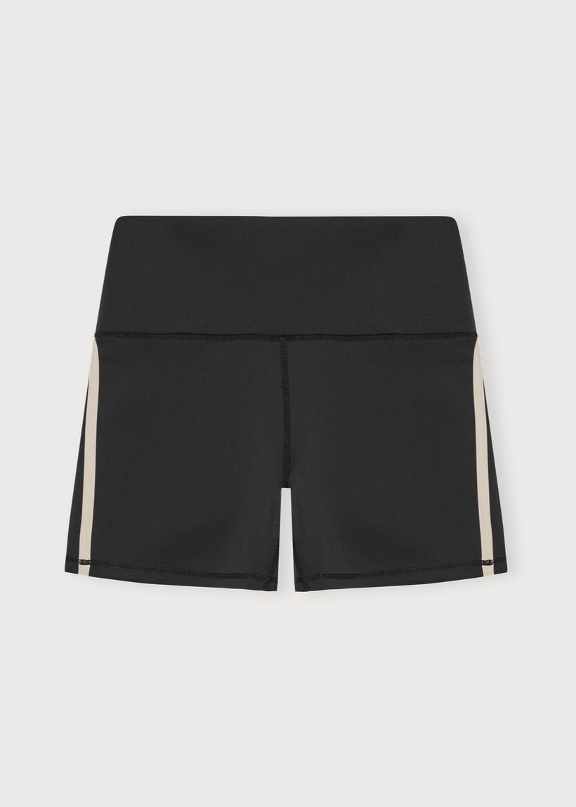 Biker en nylon recyclé | noir "active flow bike shorts - black" - Organic Basics