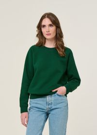 Sweat en coton bio | vert forêt