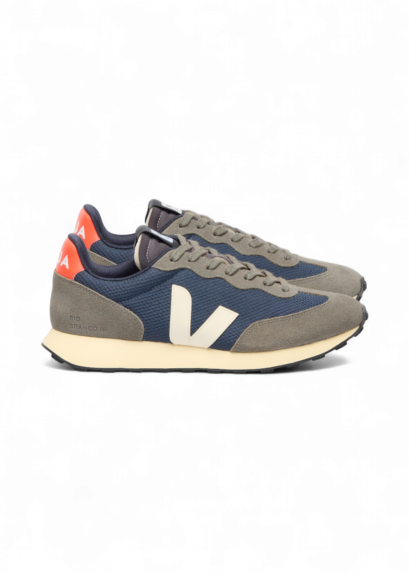 Baskets | multicolor "rio branco ii - nautico_pierre_orange-fluo" - Veja