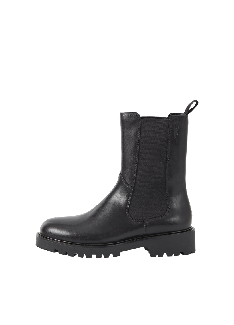 Bottines chelsea en cuir certifié | noir "kenova black" - Vagabond
