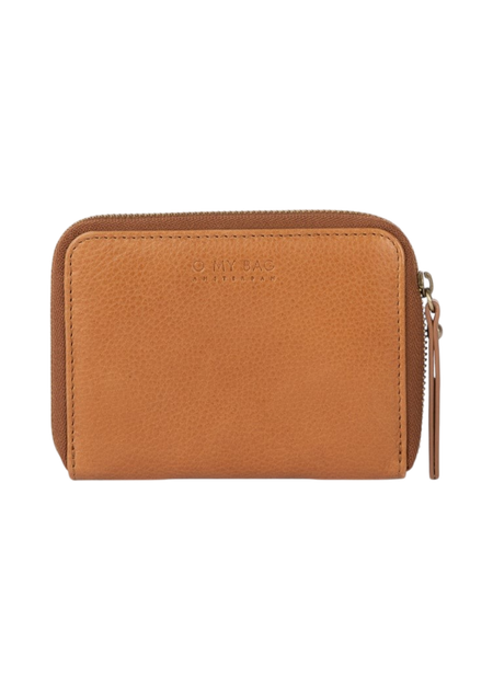 Portefeuille en cuir certifié |  marron "robbie - wild oak soft grain leather" - O My Bag