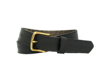Ceinture en pneu upcyclé | noir "voiture charbon"