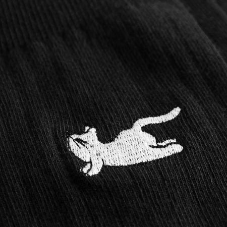 Rib socks knivsta cobra pose black - black - Dedicated