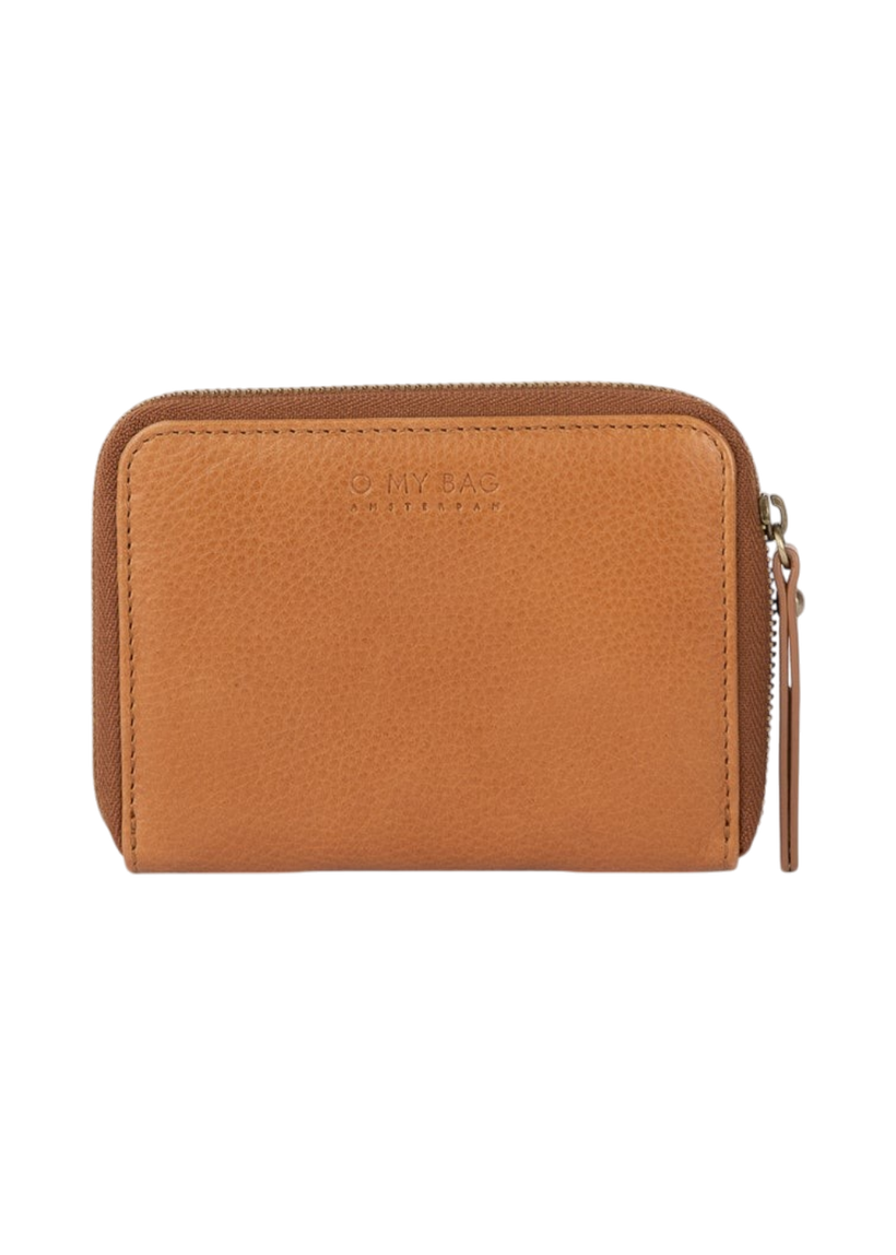 Portefeuille en cuir certifié |  marron "robbie - wild oak soft grain leather" - O My Bag