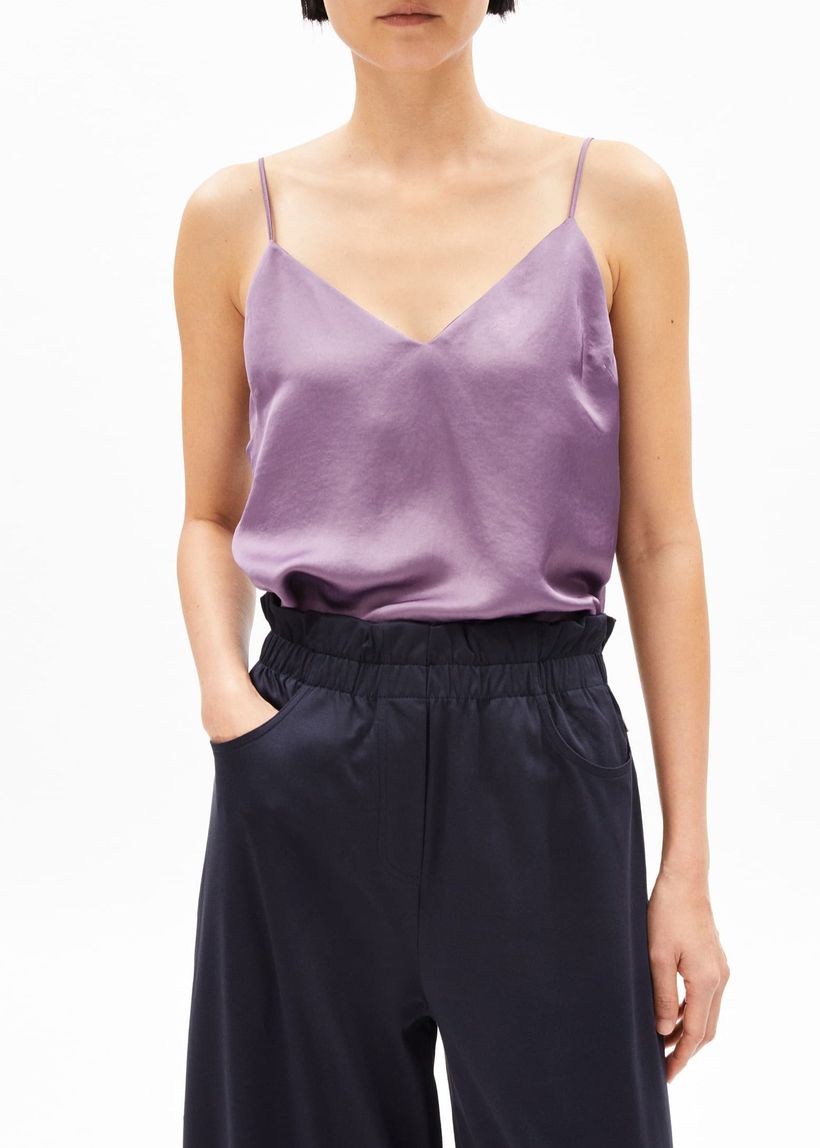 Top en viscose ecovero | violet "taomaa - sunset sky" - Armedangels