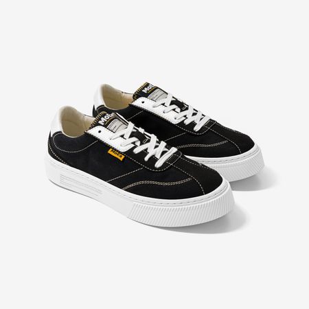 Baskets en matières recyclées | noir " gen4 - banana black&white" - Moea