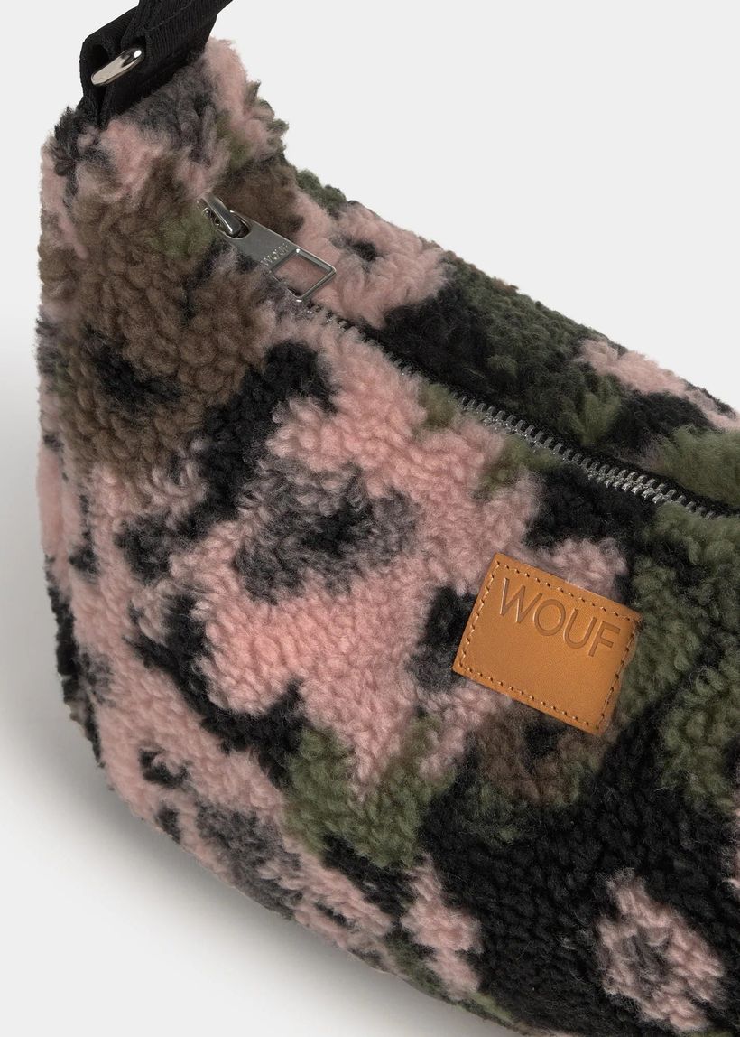 Sac d'épaule matières recyclées | multicolor "margot shoulder bag - margot" - Wouf