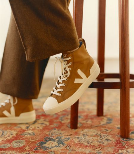 Baskets en polyester recyclé | marron "wata ii ripstop tent pierre" - Veja