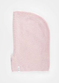 Cagoule en cachemire recyclé | rose "marika - rosa blush"