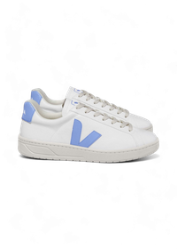 Baskets en c.w.l | blanc et bleu "urca cwl white aqua"