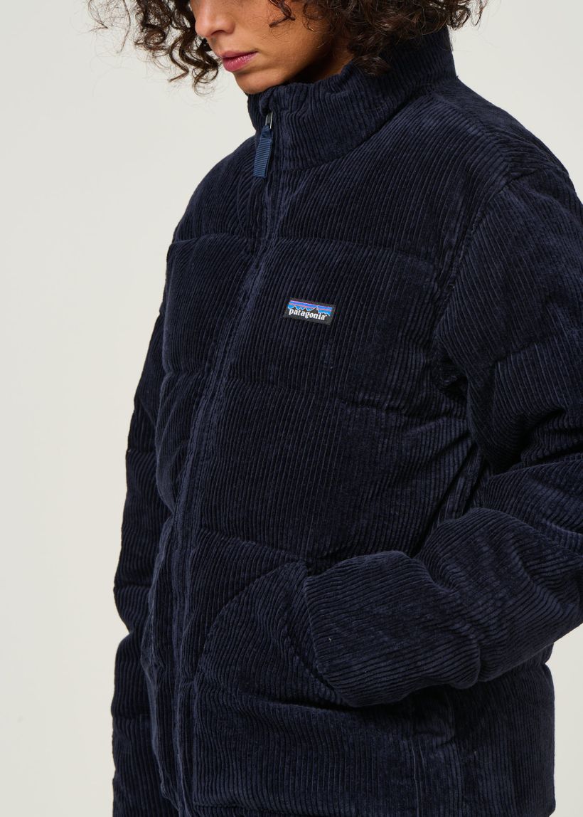 Doudoune velours en matière recyclée | bleu "cord fjord jkt - snbe" - Patagonia