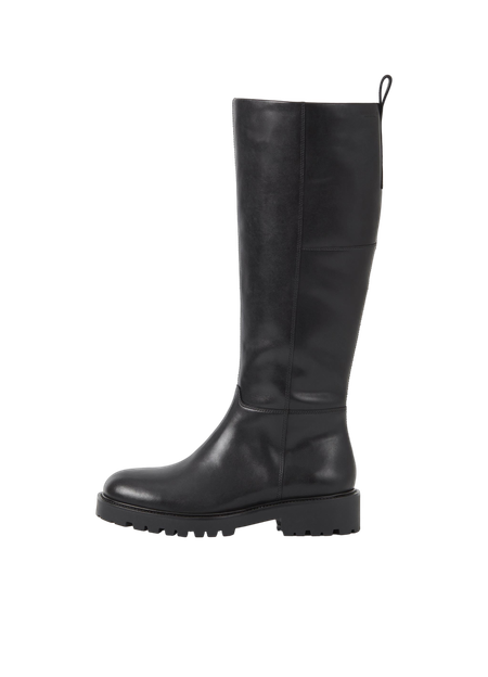 Bottes hautes en cuir certifié | noir "kenova black" - Vagabond